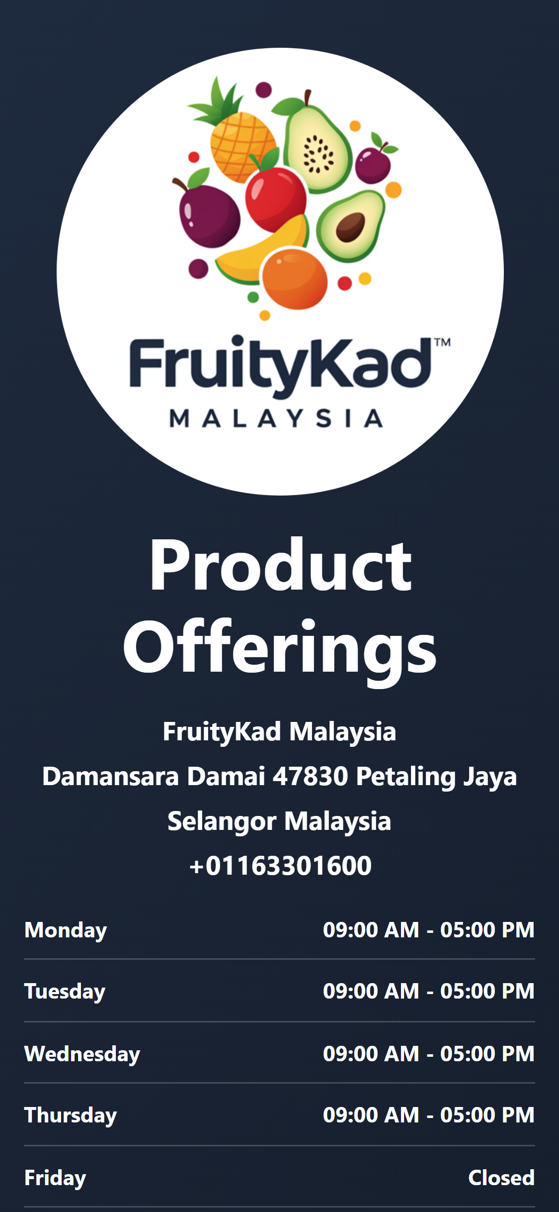 Product Catalog Template 3 Image Preview